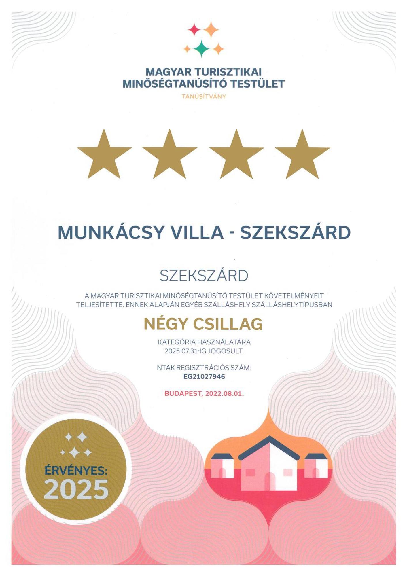 Munkacsy Villa - Szekszárd エクステリア 写真